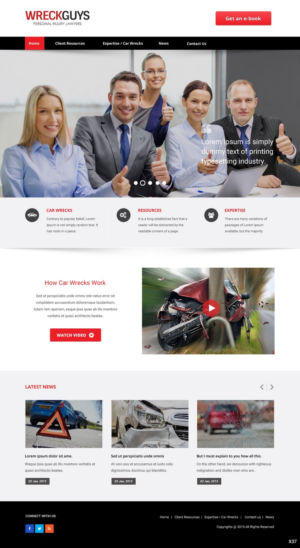 Web Design by pb for this project | Design: #6881667