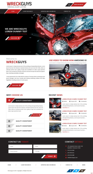 Web Design par pb pour ce projet | Design #6881668