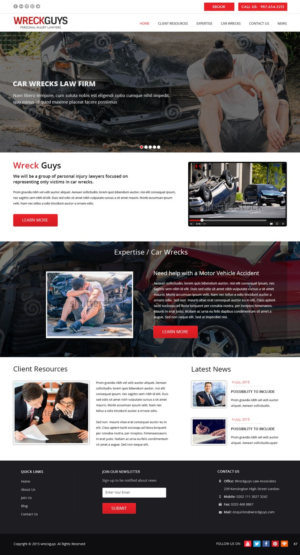 Web Design by pb for this project | Design: #6881669