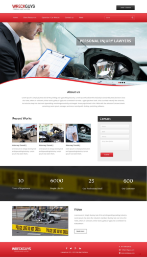 Web Design by pb for this project | Design: #6881672