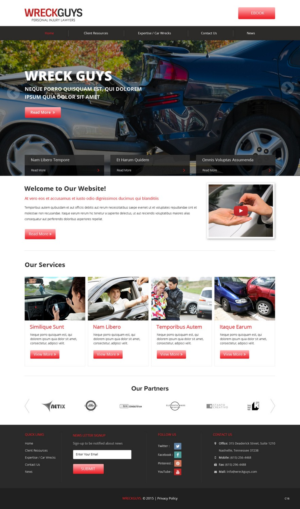 Web Design by pb for this project | Design: #6881674