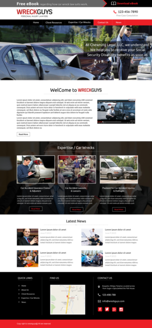Web Design by Sbss for this project | Design: #6947765