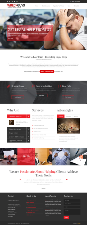 Web Design by iLibart for this project | Design: #6872689