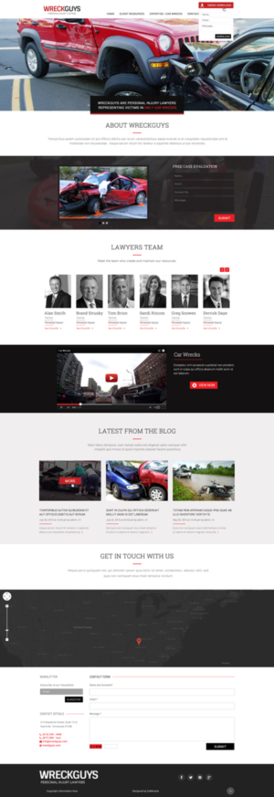 Web Design by Da Miracle for this project | Design: #6931938