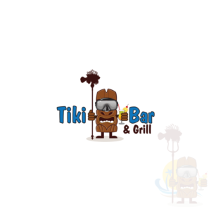 Logo-Design von ApurbaMan für Looe Key Tiki Bar & Grill | Design: #7005995