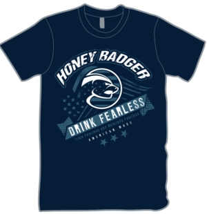 T-Shirt-Design von BABLEO für Honey Badger, LLC | Design: #6950215