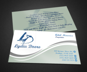 Design de Carte de Visite par The Filly Studios pour Lydia Doors | Design : #6891721