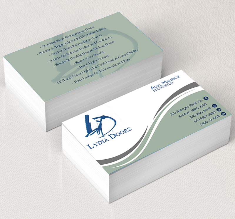 Business Card Design by The Filly Studios for Lydia Doors | Design #7868315
