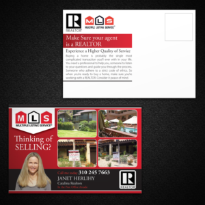 Diseño de Postal por Mon01 para Catalina Realtors | Diseño: #6869738