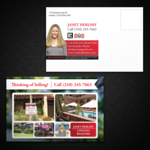 Diseño de Postal por Mon01 para Catalina Realtors | Diseño: #6880573