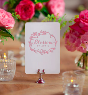 Logo Design by wonderland for Blossom by April | Design: #6910209