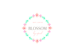 Logo Design by wonderland for Blossom by April | Design: #6959669