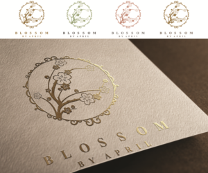 Logo Design by ChicD for Blossom by April | Design: #6982636