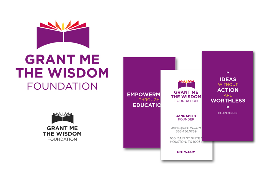 Design de Logo par masher pour Grant Me The Wisdom Foundation | Design #1873779
