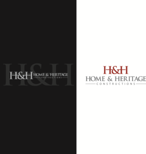 Logo-Design von Senseless für Home & Heritage Constructions | Design: #6884365