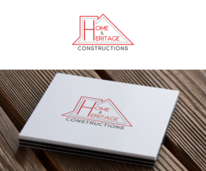 Logo-Design von DesDesign für Home & Heritage Constructions | Design: #6944934