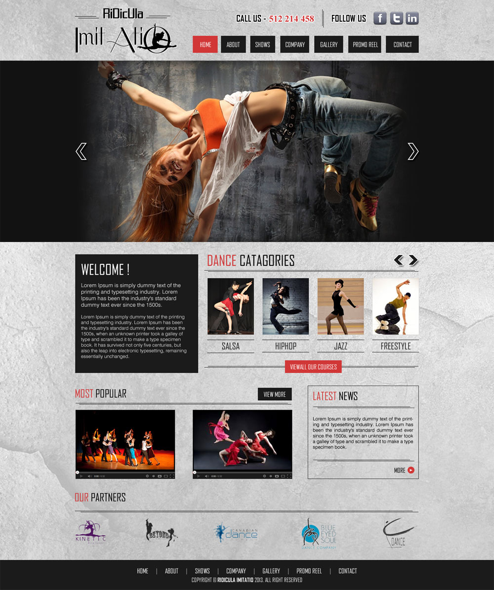 Web Design by Roy for this project | Design #1844052