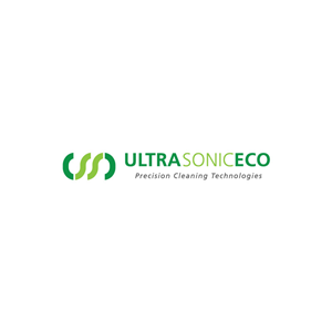 Ultrasonics Eco with a tagline of 'Precision Cleaning Technologies' | Logo Design by Roy
