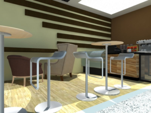 NEW! Box grill restaurant in LONDON | 3D Design by RebecaParra