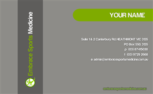 Business Card Design by Seahorse Creative