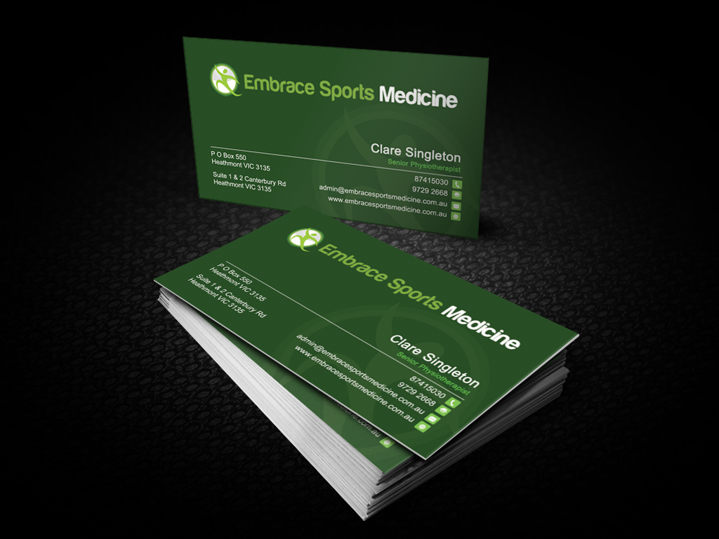 Business Card Design by Sarah Mathews for this project | Design #1794626