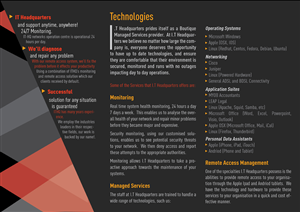 Design de Brochure par Tulika pour I.T. Headquarters Pty Ltd | Design #1779036