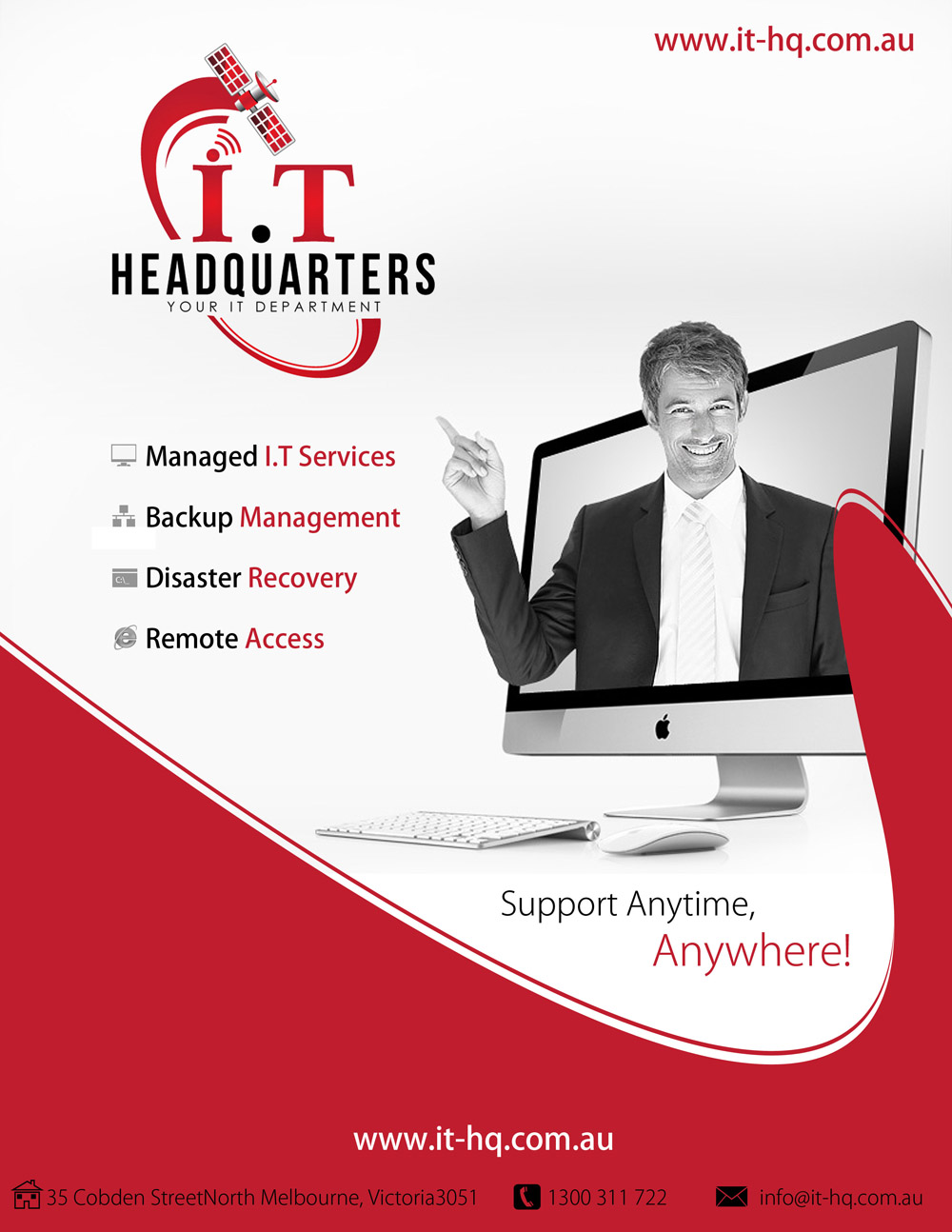 Design de Brochure par uk pour I.T. Headquarters Pty Ltd | Design #1882824