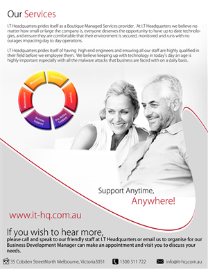 Brochure Design by uk for I.T. Headquarters Pty Ltd | Design: #1883075