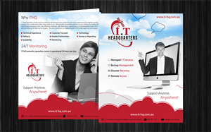 Brochure Design by uk for I.T. Headquarters Pty Ltd | Design: #1905165