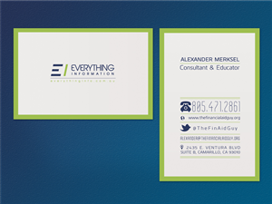 Business Card Design by silviaer