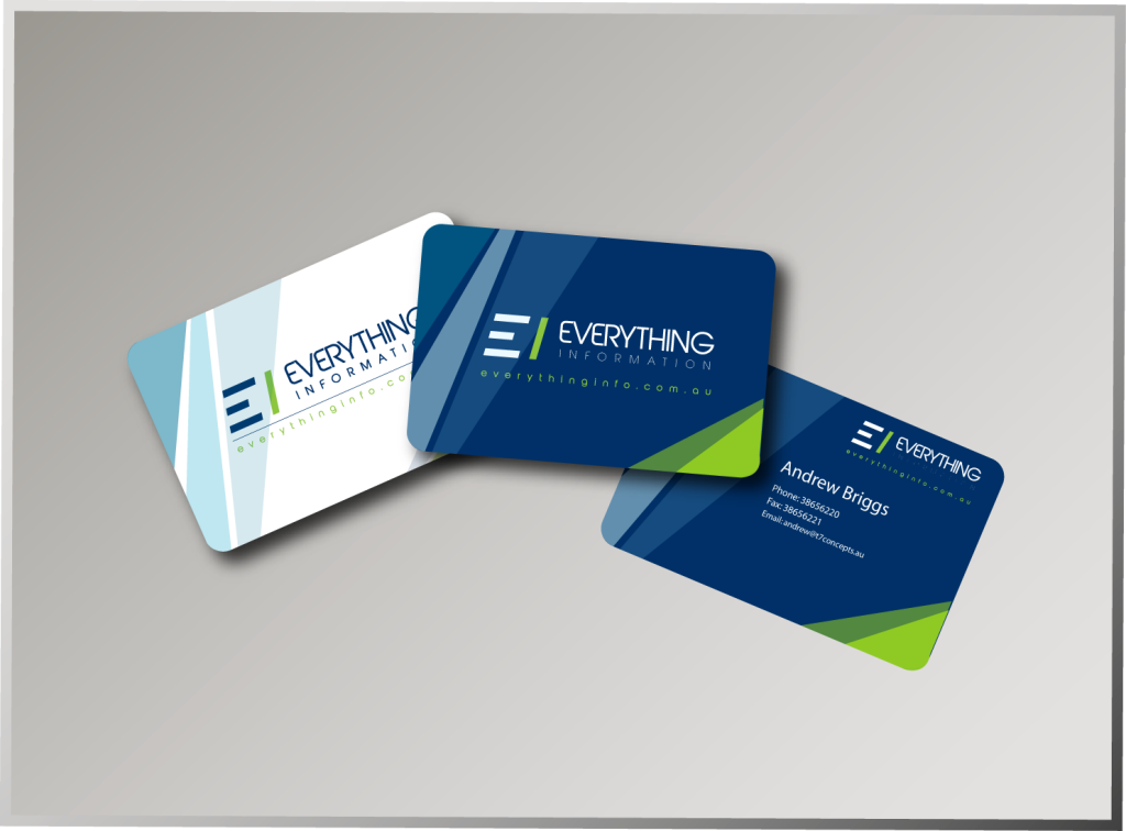 Diseño de Tarjeta de Presentación por nafizrahat para Everything Information Pty Ltd | Diseño #1777080