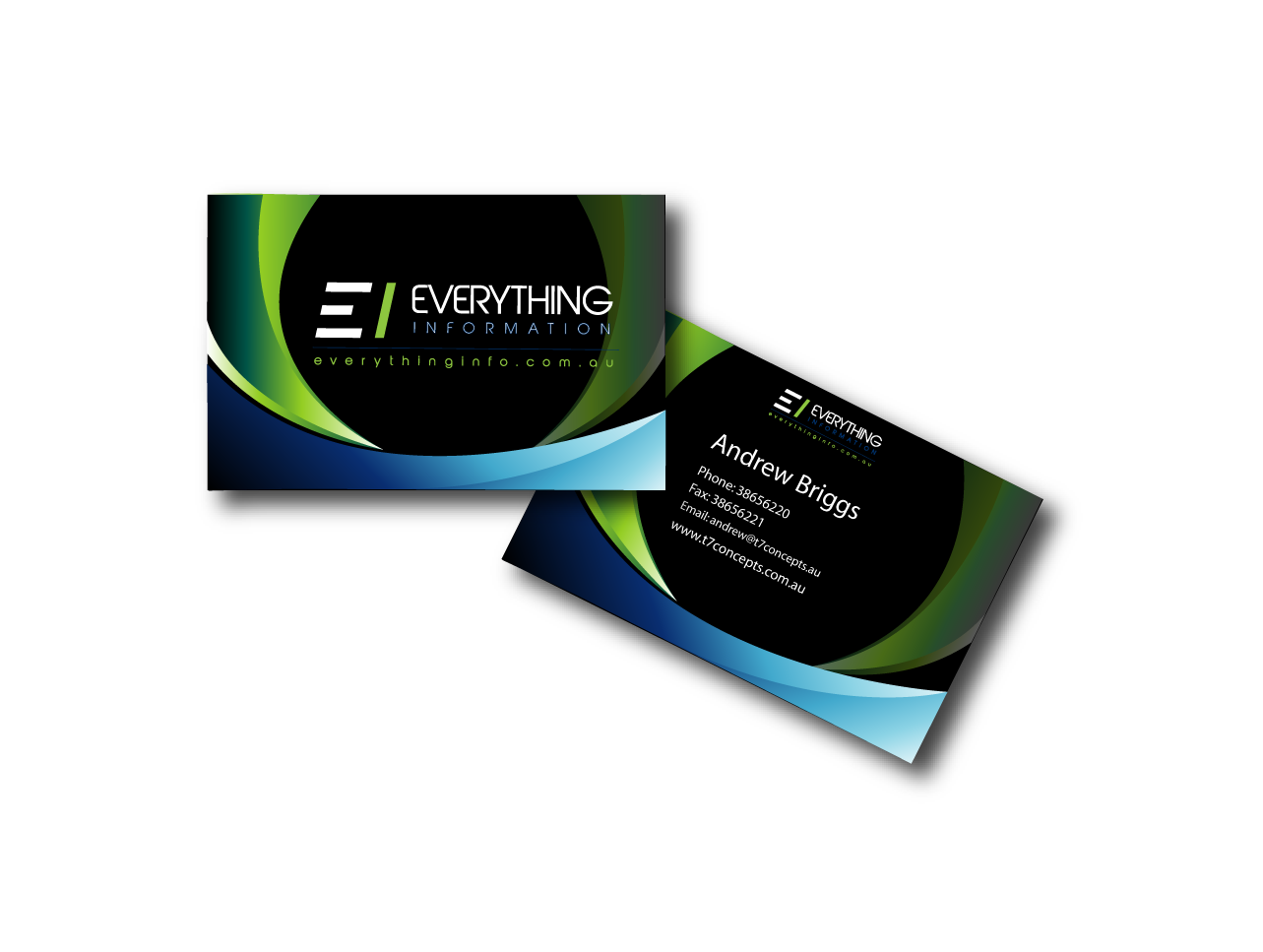 Diseño de Tarjeta de Presentación por nafizrahat para Everything Information Pty Ltd | Diseño #1780106