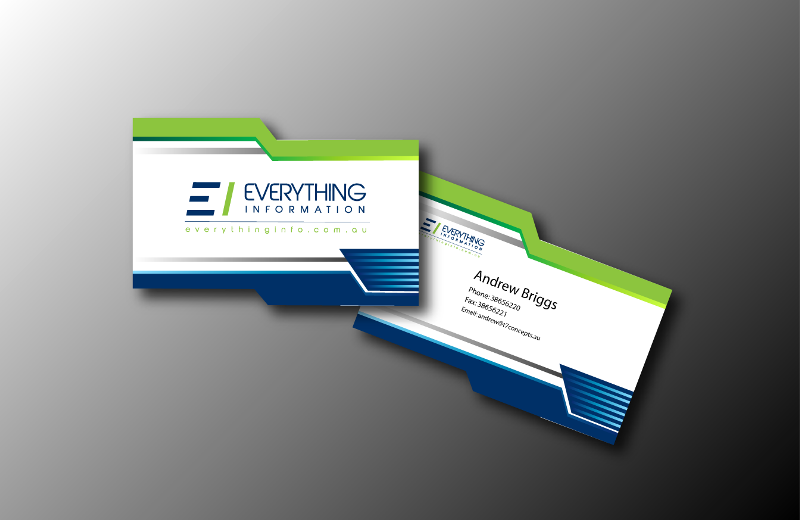 Diseño de Tarjeta de Presentación por nafizrahat para Everything Information Pty Ltd | Diseño #1793128
