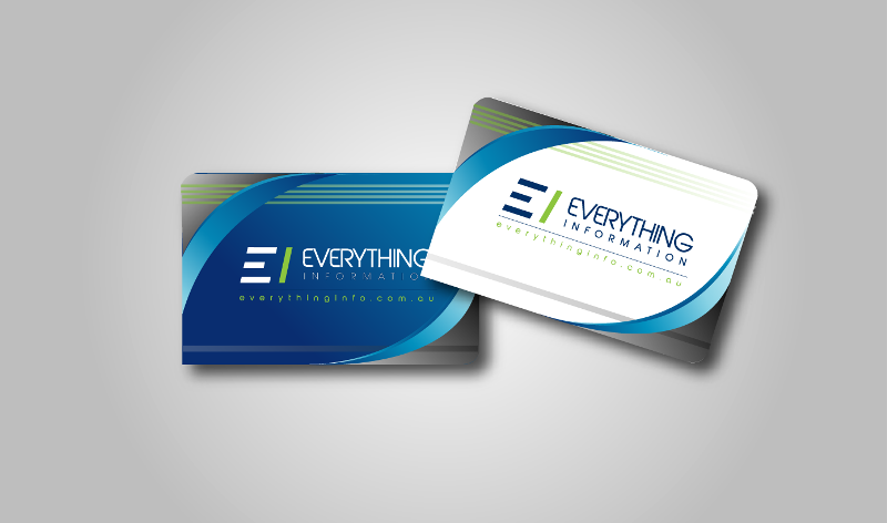 Diseño de Tarjeta de Presentación por nafizrahat para Everything Information Pty Ltd | Diseño #1811322