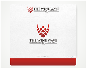 Logo-Design von Savana für The Wine Wave | Design: #1776846