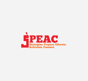 SPEAC/Strategize. Prepare. Educate. Articulate. Connect. | Logo Design by Firstception