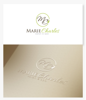 Logo Design by firesorcerer for Marie Charles Salon & Spa | Design: #6899673