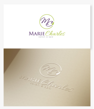 Logo Design by firesorcerer for Marie Charles Salon & Spa | Design: #6925568