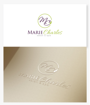 Logo Design by firesorcerer for Marie Charles Salon & Spa | Design: #6925823