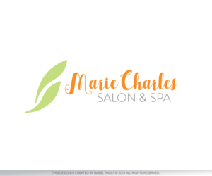 Logo Design by isabel paoli for Marie Charles Salon & Spa | Design: #6882369