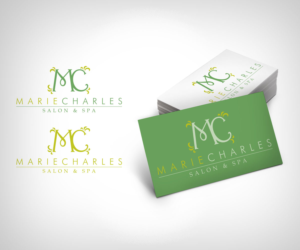 Logo Design by amy claire thompson for Marie Charles Salon & Spa | Design: #6886958