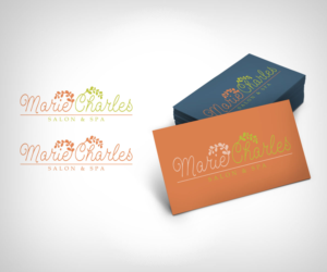 Logo Design by amy claire thompson for Marie Charles Salon & Spa | Design: #6902184