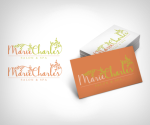 Logo Design by amy claire thompson for Marie Charles Salon & Spa | Design: #6902186