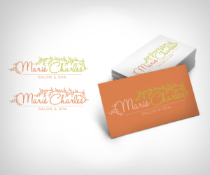 Logo Design by amy claire thompson for Marie Charles Salon & Spa | Design: #6902192