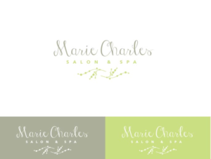 Logo Design by wonderland for Marie Charles Salon & Spa | Design: #6881390