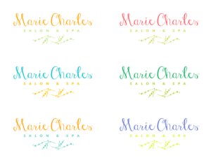 Logo Design by wonderland for Marie Charles Salon & Spa | Design: #6889261