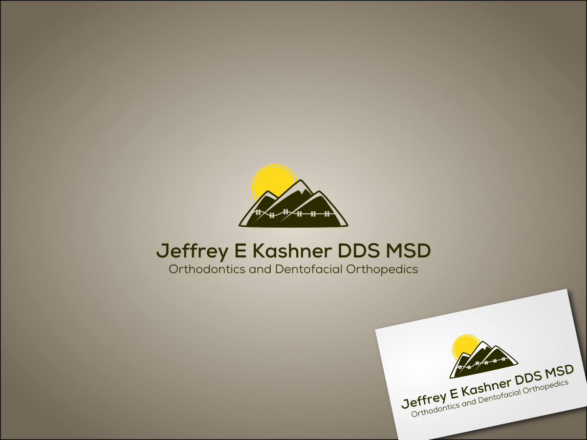 Logo Design by WouterZ - Dutch Designs! for Jeffrey E Kashner DDS MSD | Design #1774039