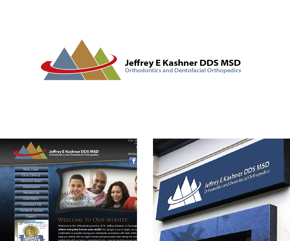 Logo Design by Radu Borzea for Jeffrey E Kashner DDS MSD | Design #1773997