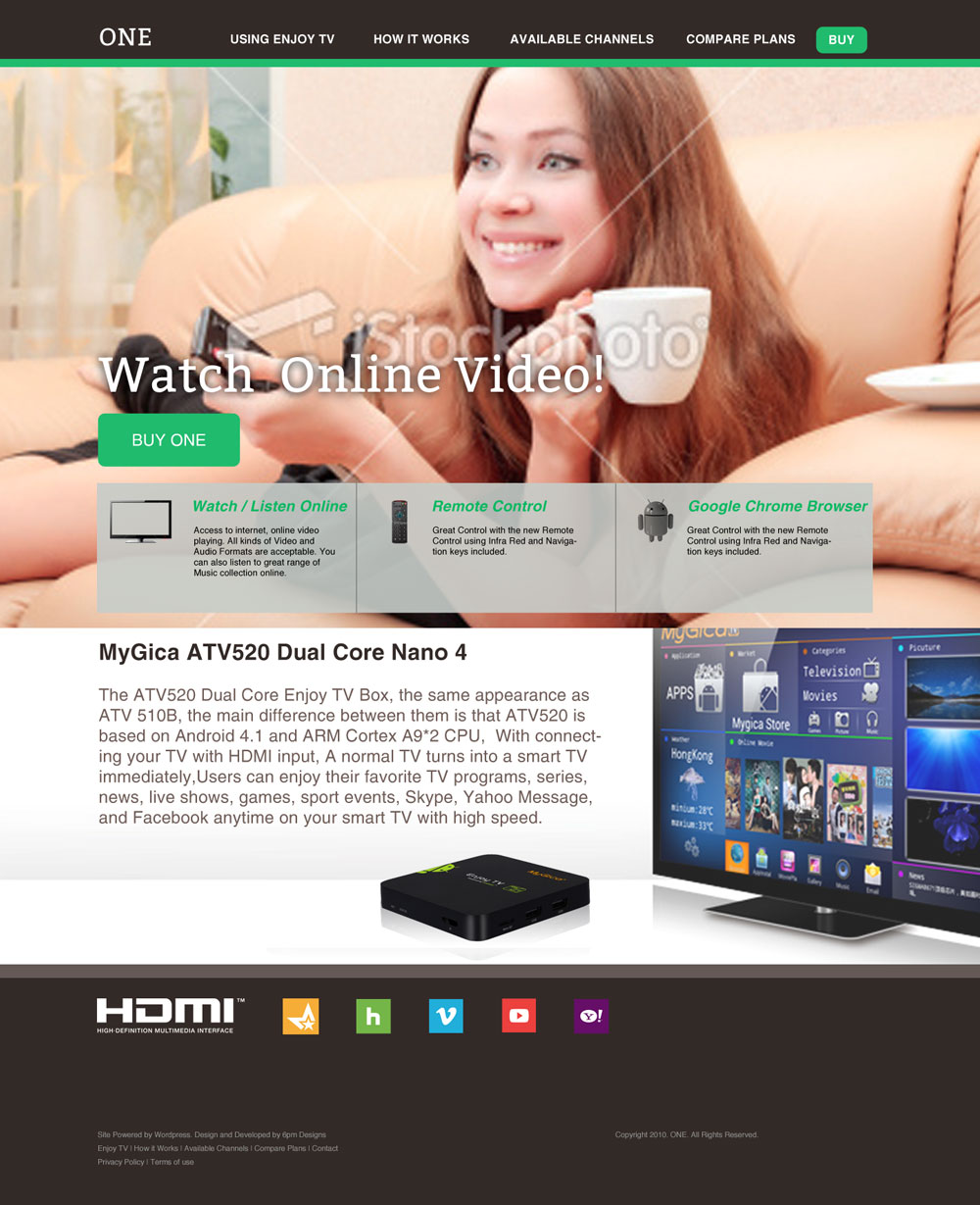 Web Design by 6pm Designs for Infitech | Design #1809967