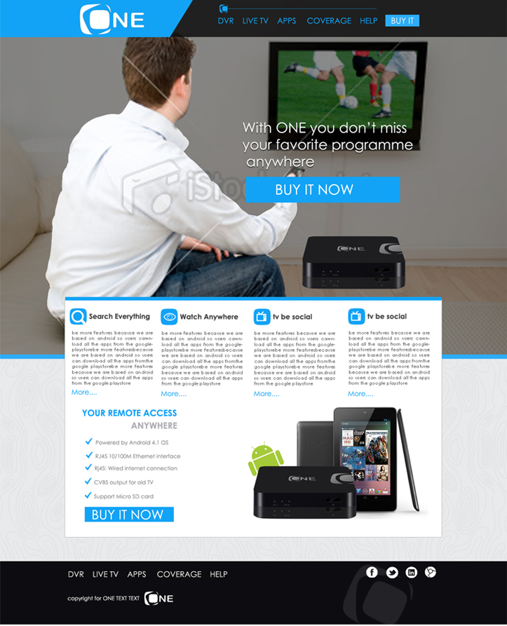 Web Design by adam designs for Infitech | Design #1804625